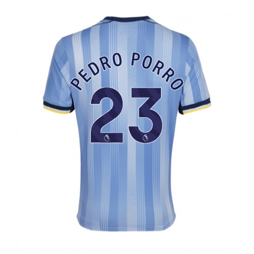 Fotbalové Dres Tottenham Hotspur Pedro Porro #23 Venkovní 2024-25 Krátký Rukáv